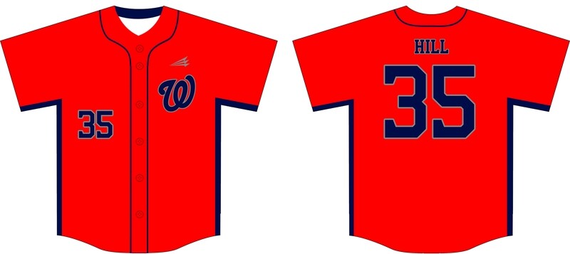 Wonderboys Custom Baseball Jersey 2C
