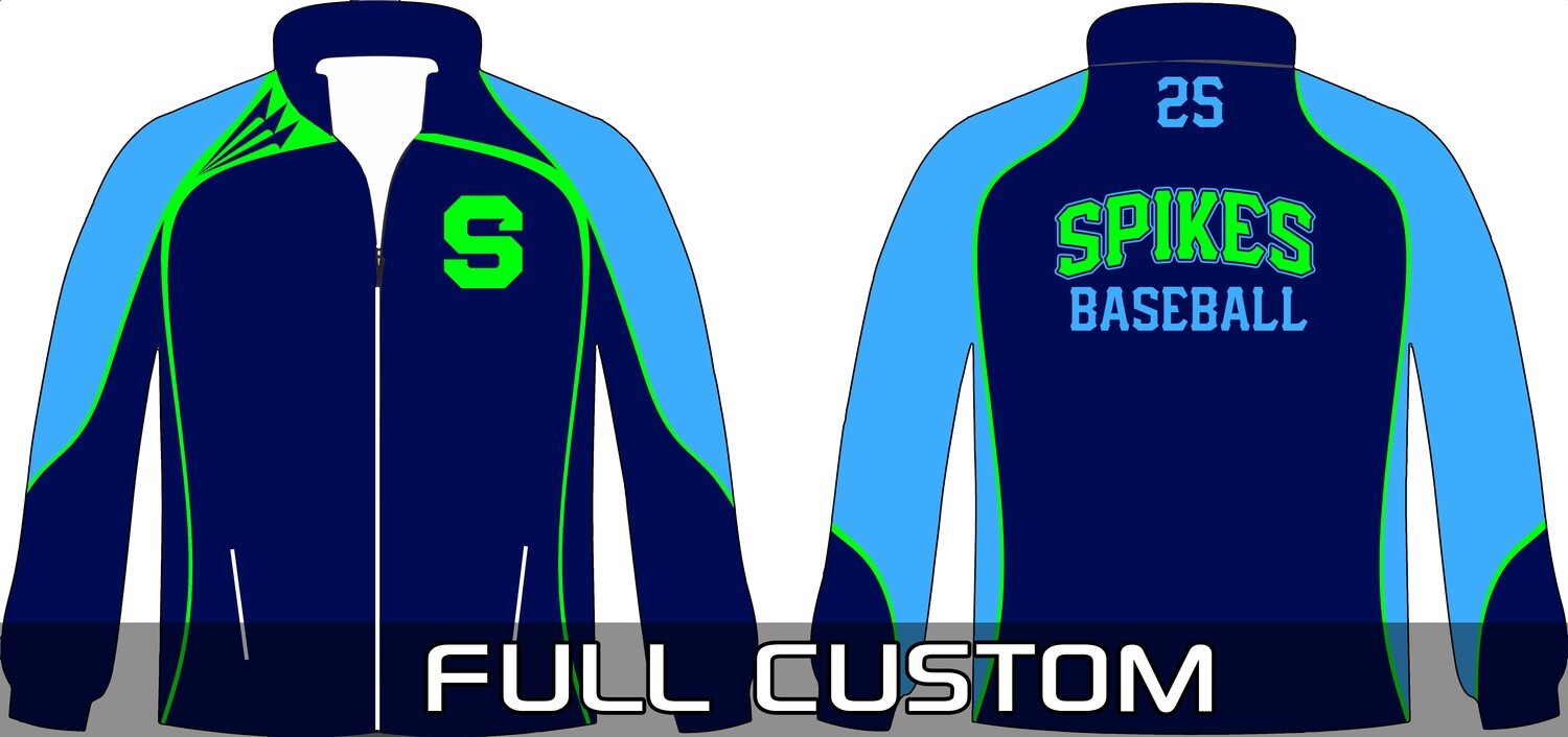 Tower City Spikes Baseball Crusader Rainproof Jacket