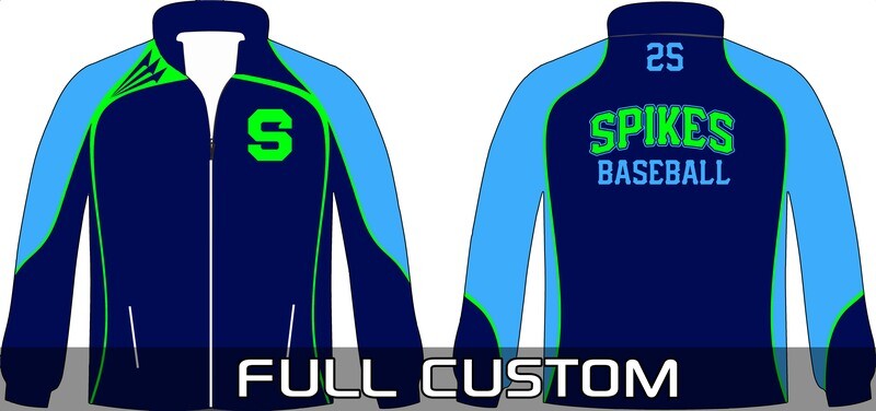 Tower City Spikes Baseball Crusader Rainproof Jacket