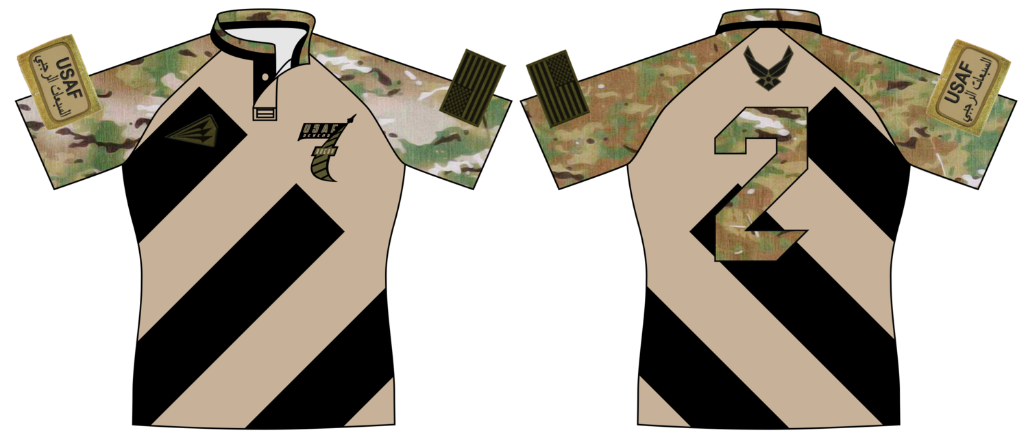 Air Force Rugby Multicam Jersey #J2