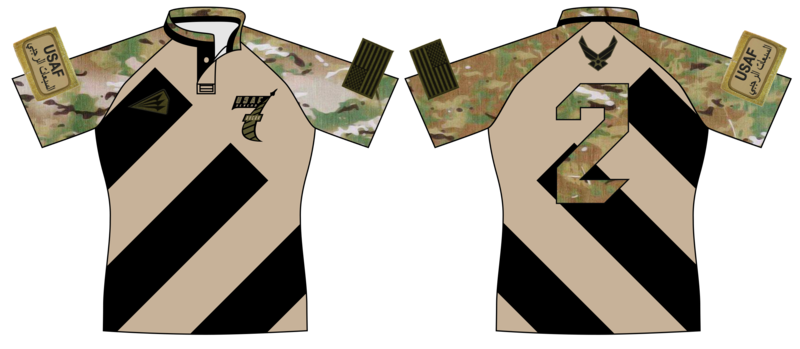 Air Force Rugby Multicam Jersey #J2