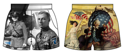 Air Force Rugby Robin Olds Shorts #RS1