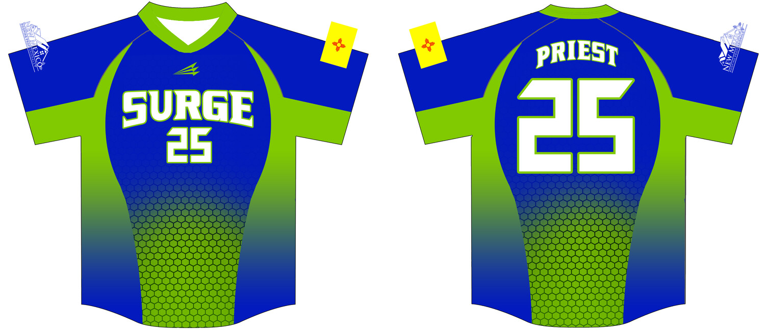 New Mexico Surge Custom Hexaflex Baseball Jersey #J4C