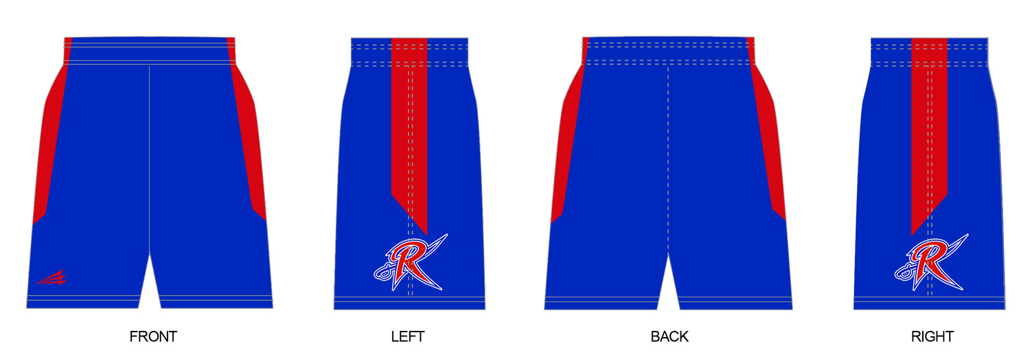 Roane State CC Baseball Custom Revolution Shorts #RV1