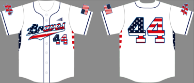Hobgood Braves Custom HexaFlex Baseball Jersey #J10C