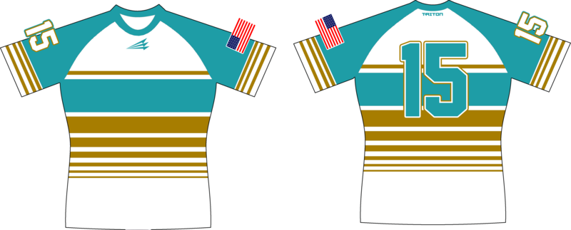 Coastal Carolina Rugby Custom Pro-Premier Jersey #J6c
