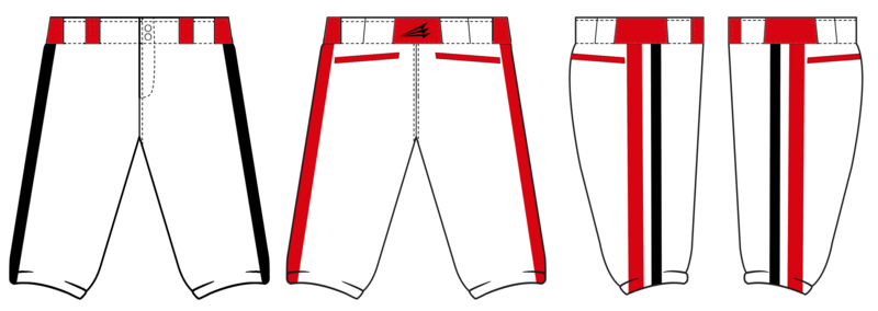 Torque Custom Stacheman Elite Knicker Baseball Pants  #BP2