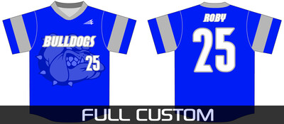 Fairfield County Bulldogs Baseball Jersey 2