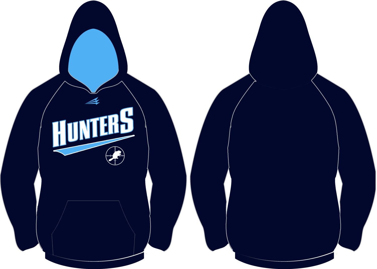 Burlington Hunters Custom Vulcan Hoodie #VH1C