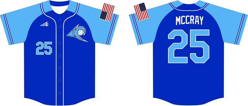 Middletown Surge Custom HexaFlex Baseball Jersey #J5c