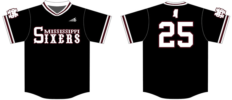 Mississippi Sixers (Max Sports) Custom Nanodri Baseball Jersey #J7