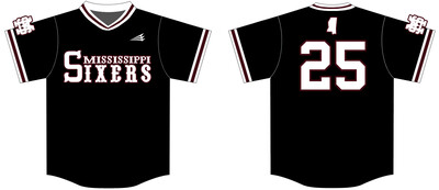 Mississippi Sixers (Max Sports) Custom Nanodri Baseball Jersey #J7