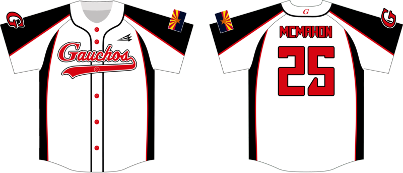 Gauchos Custom HexaFlex Baseball Jersey Design #J2B