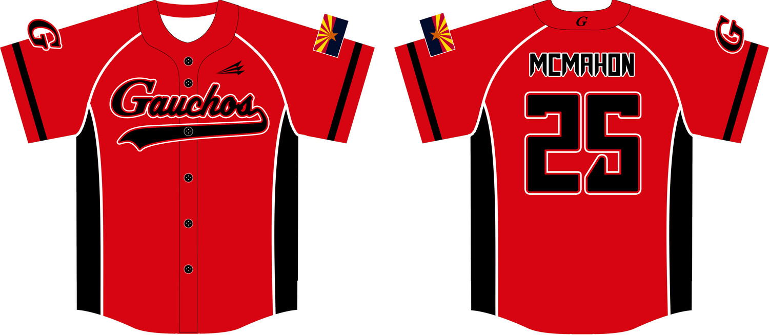Gauchos Custom HexaFlex Baseball Jersey Design #J1