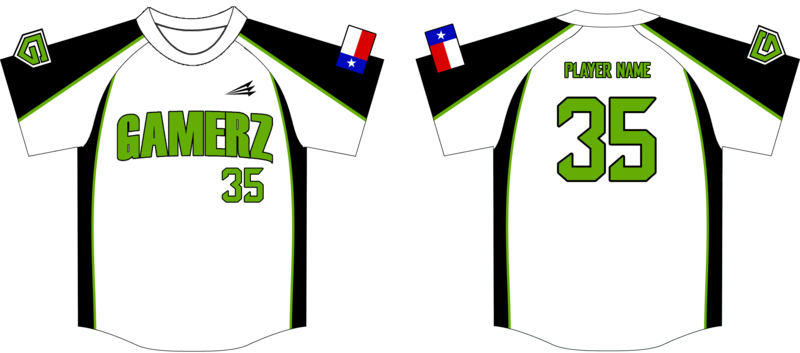 Gamerz Custom NanoDri Baseball Jersey #J1F