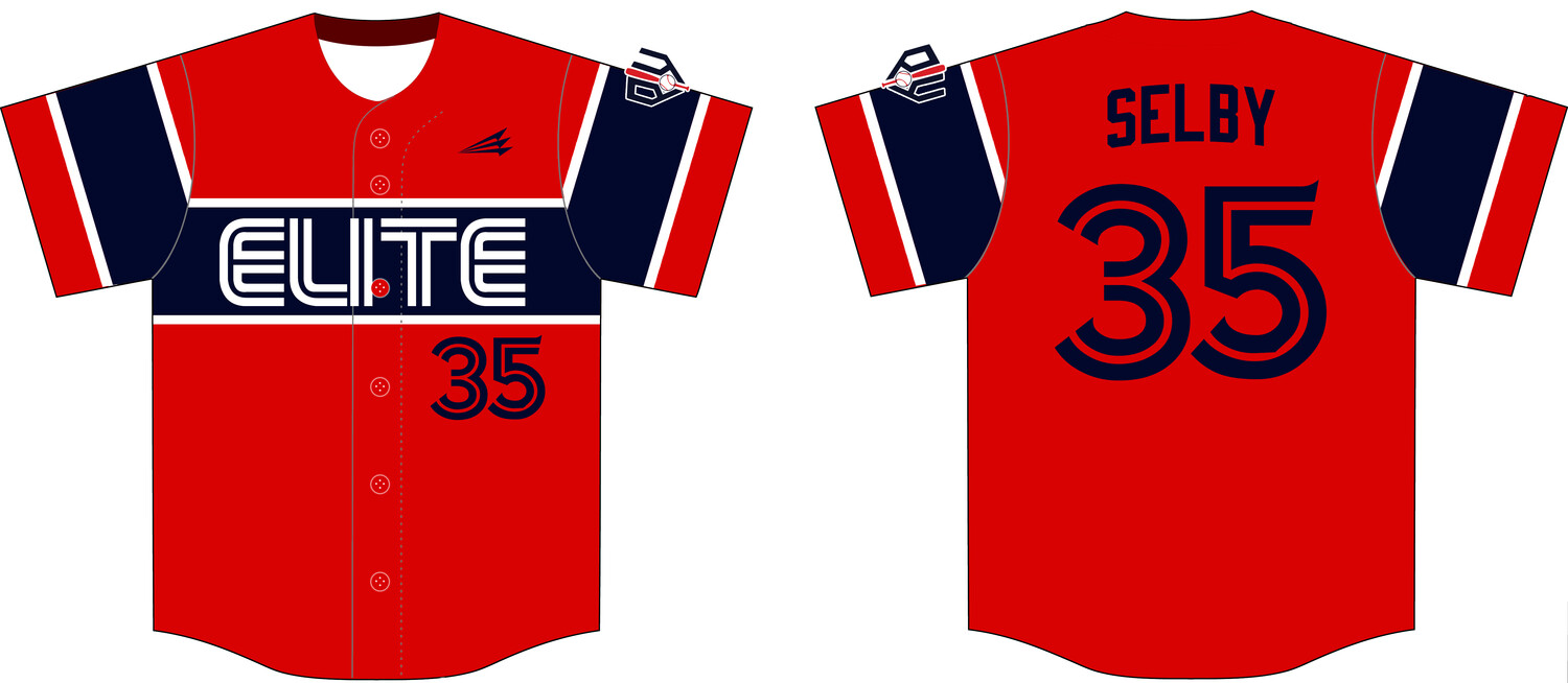 PYB Elite Custom NanoDri Baseball Jersey #J3