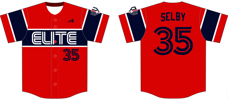 PYB Elite Custom NanoDri Baseball Jersey #J3