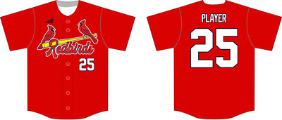 Boundary Waters Redbirds Custom NanoDri Baseball Jersey #J3