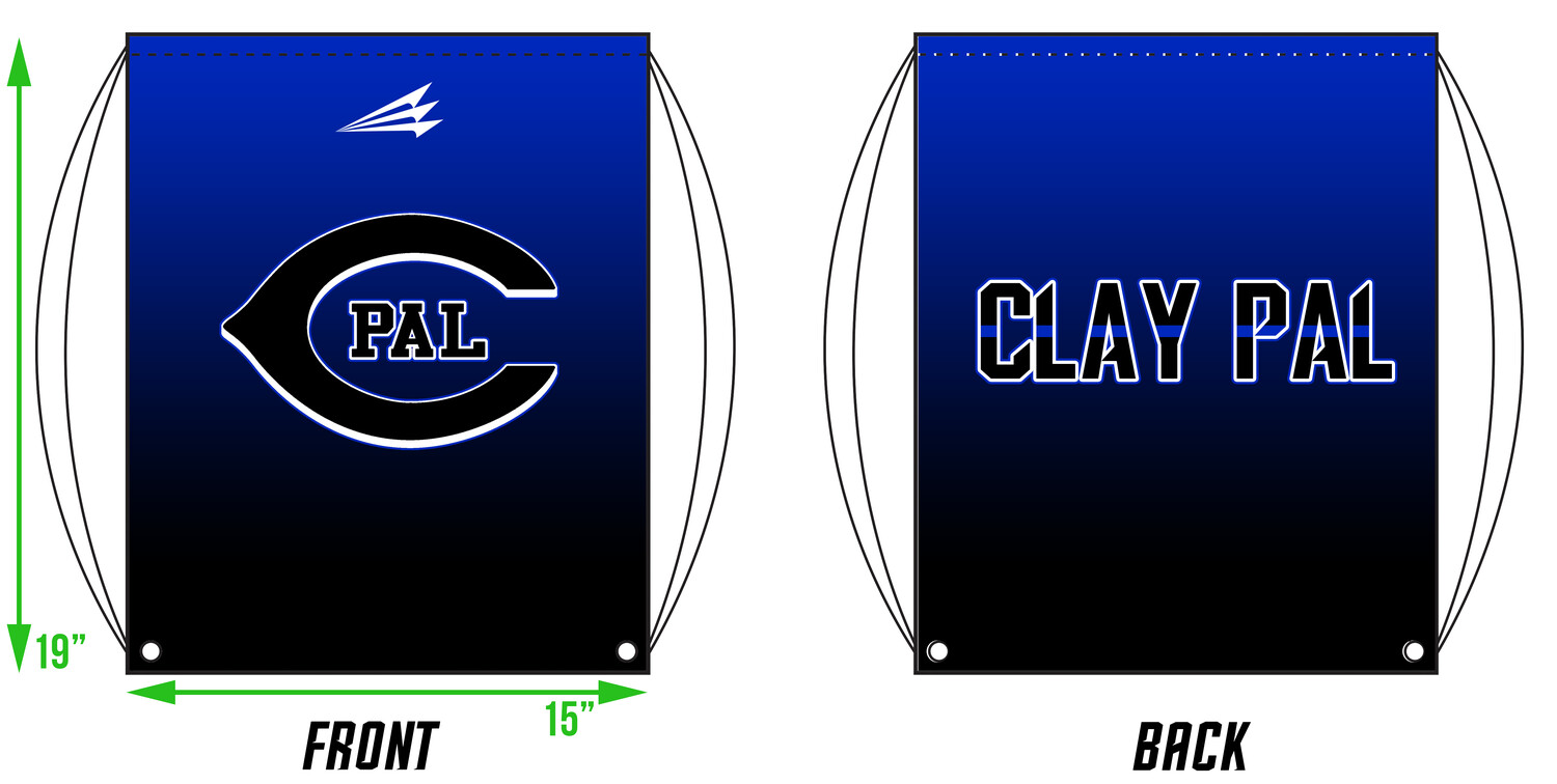 Clay Pal Custom Drawstring Bag #DB1