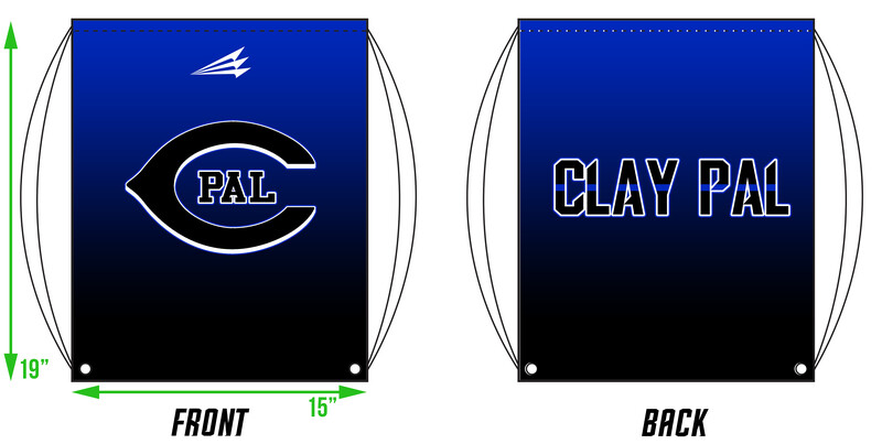 Clay Pal Custom Drawstring Bag #DB1