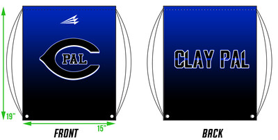 Clay Pal Custom Drawstring Bag #DB1