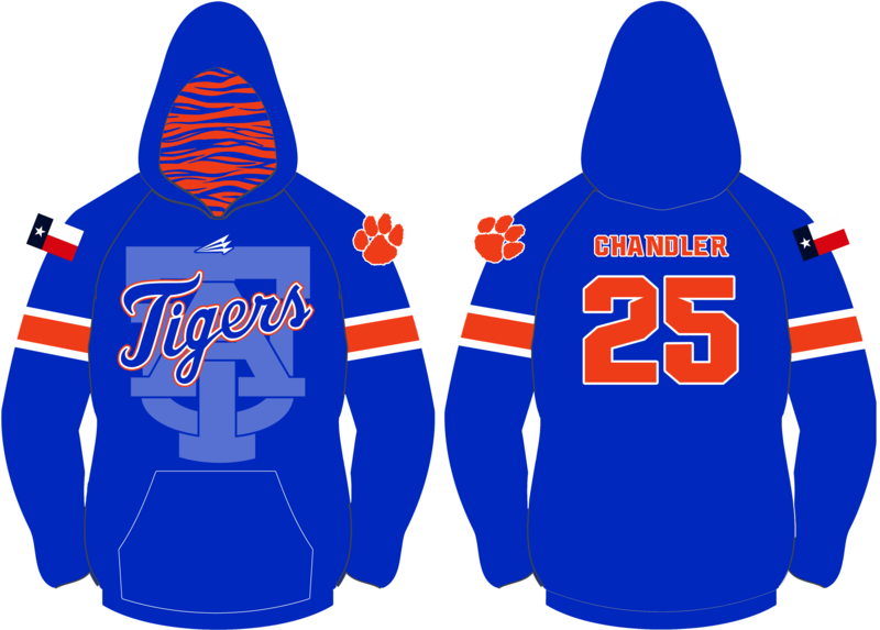 Austin United Tigers Custom Vulcan Hoodie #VH5