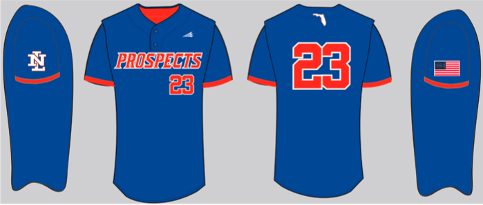 Next Level Prospects Custom HexaFlex Baseball Jersey #J1