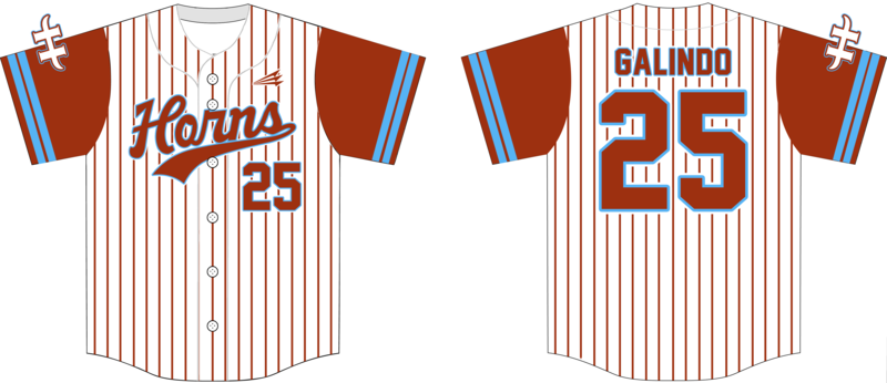 Austin Horns Custom NanoDri Baseball Jersey #J3C