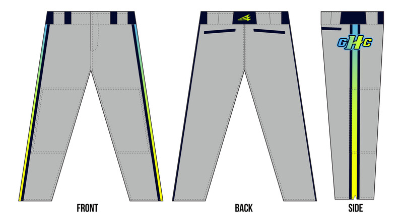 Gulf Coast Hurricanes Stacheman Elite Custom Long Baseball Pants #BP3
