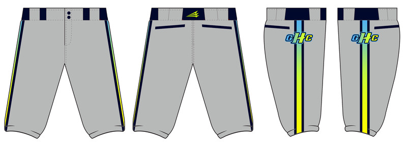 Gulf Coast Hurricanes Stacheman Elite Custom Knicker Baseball Pants #BP3B