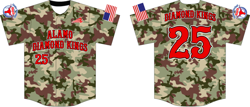 Alamo Diamond Kings Baseball Jersey