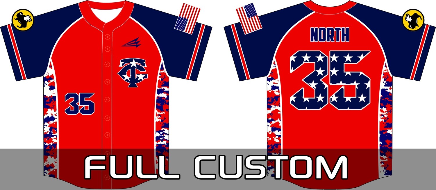 Top Gun Baseball Throwback Jersey 1