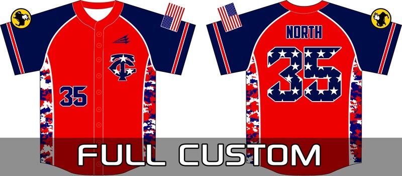 Top Gun Baseball Throwback Jersey 1