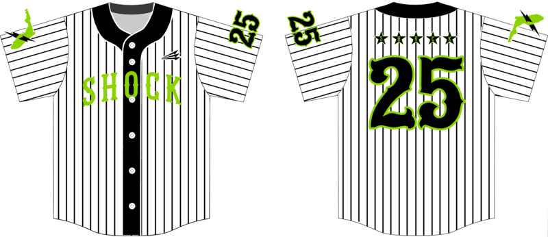 Sarasota Shock Custom Hexaflex Baseball Jersey #J4D