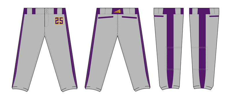 The Hit Squad Stacheman Elite Custom Fastpitch Pants #FP2B