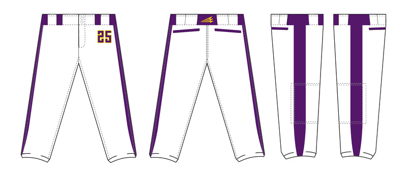 The Hit Squad Stacheman Elite Custom Fastpitch Pants #FP3B