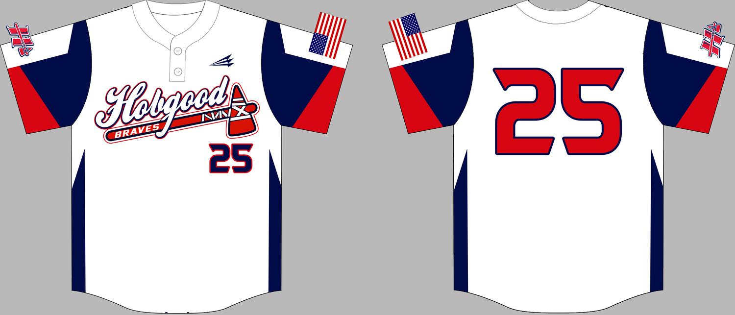 Hobgood Braves Custom HexaFlex Baseball Jersey #J13