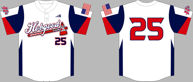 Hobgood Braves Custom HexaFlex Baseball Jersey #J13