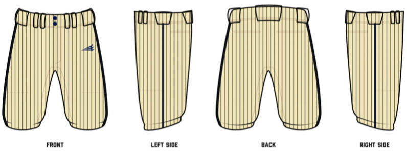Quicksilver Knights Custom Elite Knicker Baseball Pants #BP2