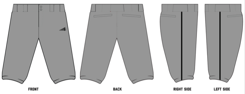 Tribe Custom Elite Knicker Baseball Pants #BP1