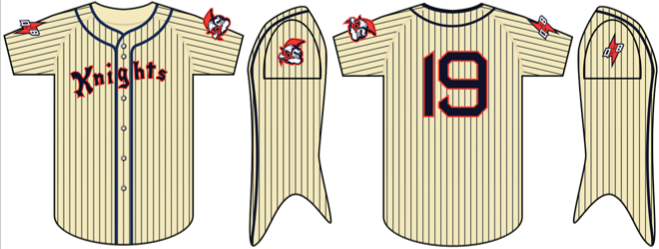 Quicksilver Knights Custom NanoDri Baseball Jersey #J2