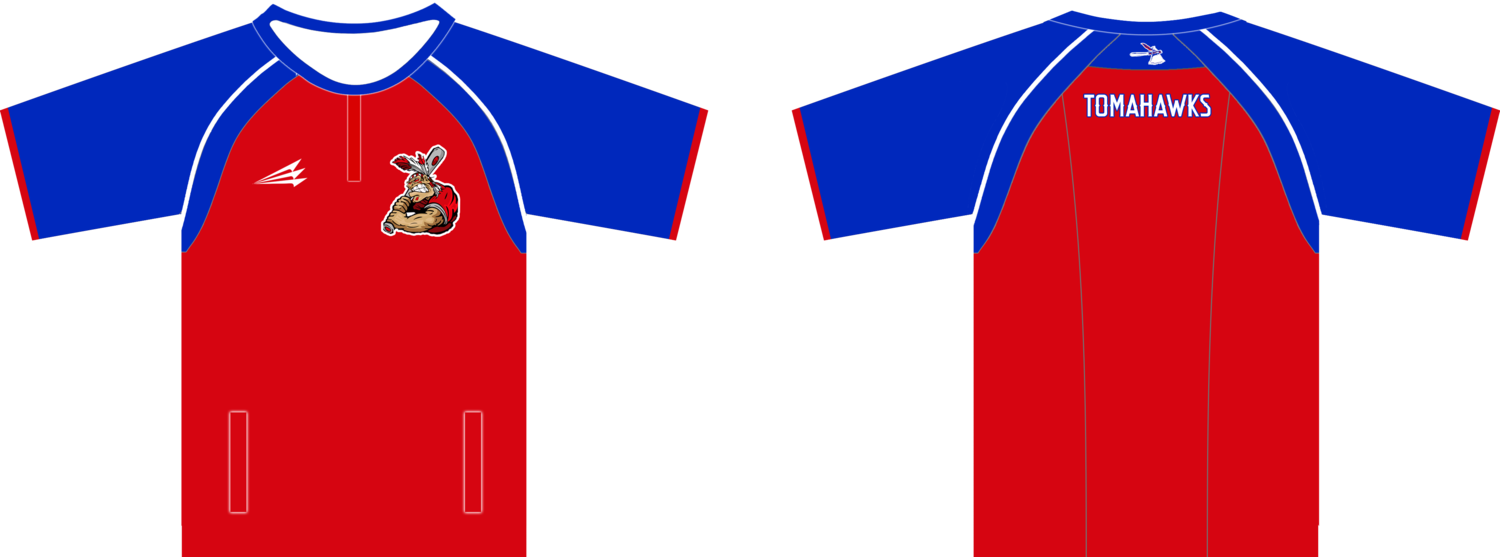 Tri County Tomahawks Custom Baseball Clutch Cage Jacket #CC1