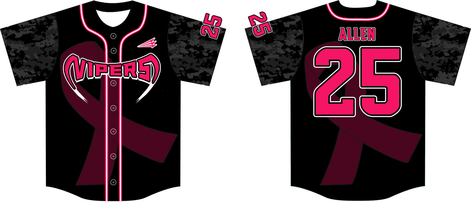 Villa Rica Vipers Custom HexaFlex Baseball Jersey #J2