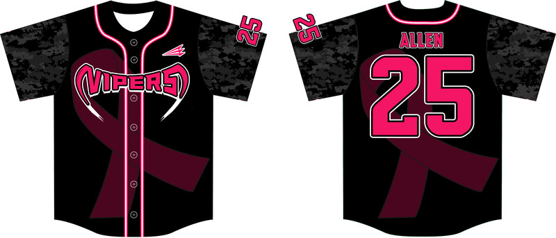 Villa Rica Vipers Custom HexaFlex Baseball Jersey #J2