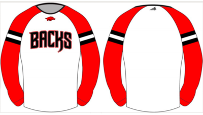 New England Razorbacks Baseball Custom Vulcan Pullover VP1
