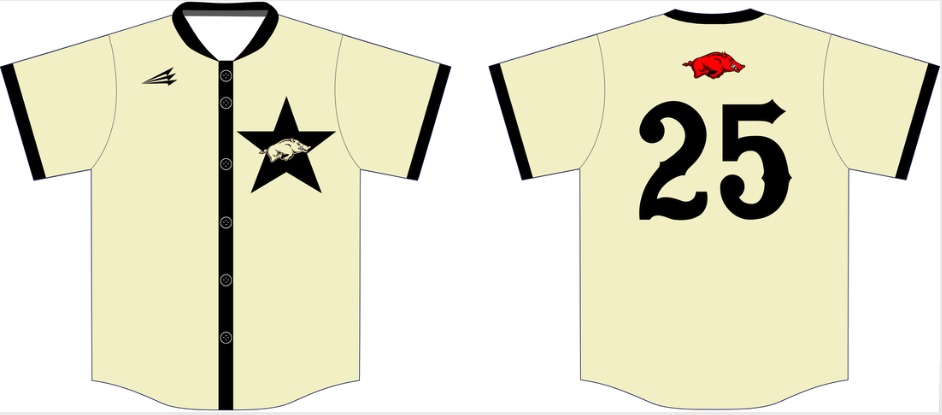 New England Razorbacks Baseball Custom NanoDri Jersey #J1