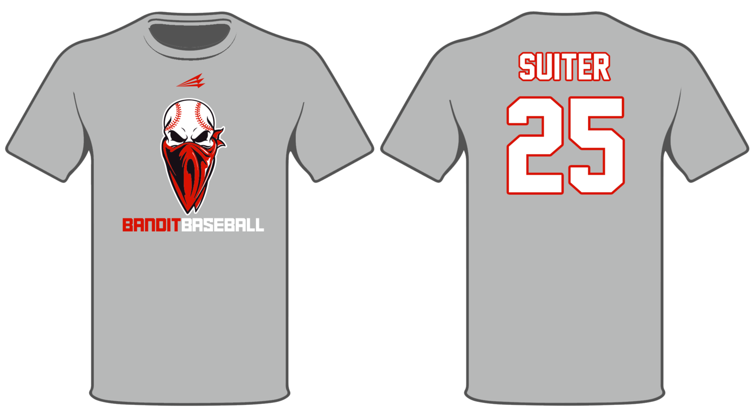 Bentonville Bandits Baseball Custom HyperTee #HT1B