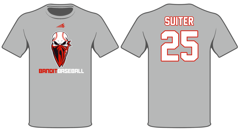 Bentonville Bandits Baseball Custom HyperTee #HT1B