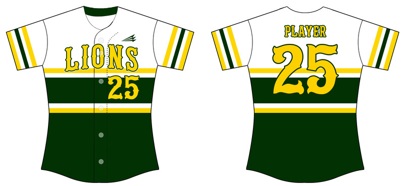Lions Custom HexaFlex Baseball Jersey #J2B
