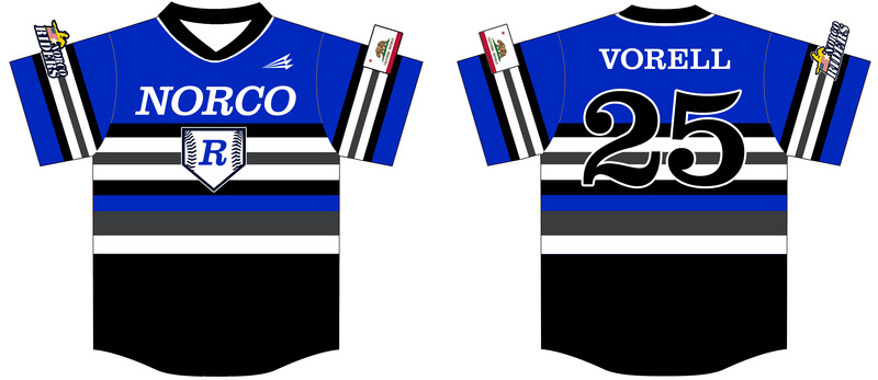 Norco Riders Custom HexaFlex Baseball Jersey #J5D